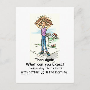 Bad Hair Day Postcard