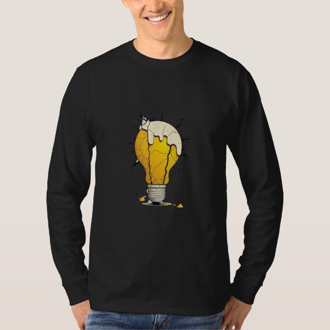 Bad Idea Lightbulb T-Shirt (Front)