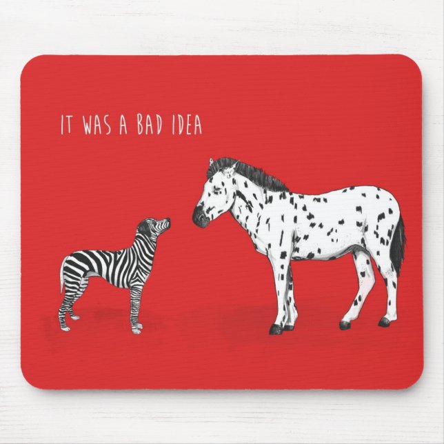 Bad idea mouse pad (Front)