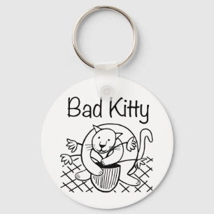 Bad Kitty 2 Keychain