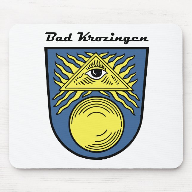 Bad Krozingen Mouse Pad (Front)