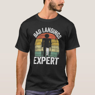 Bad Landings Expert Kids Get Well Injury Broken Le T-Shirt