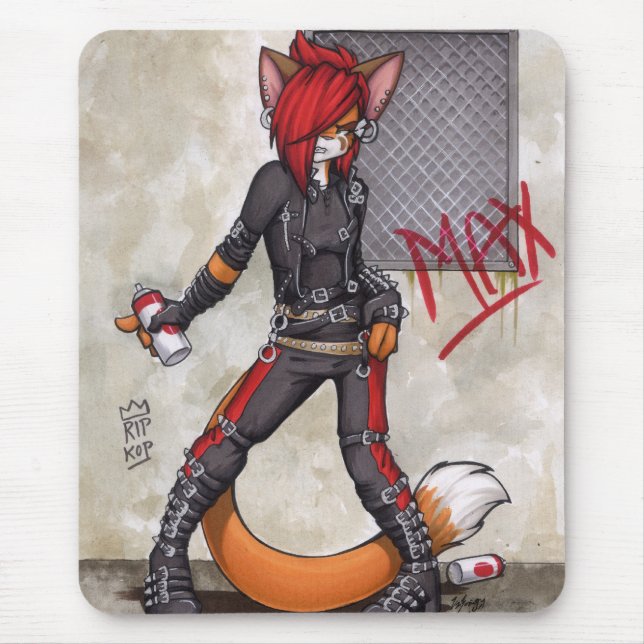 "Bad Max" Mousepad (Front)
