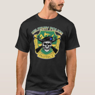 Bad Military Police Skull T-Shirt