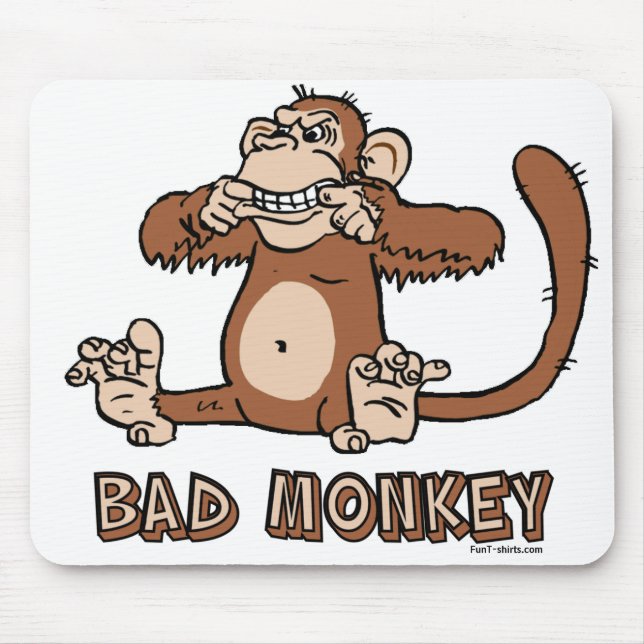 Bad Monkey mousepad (Front)