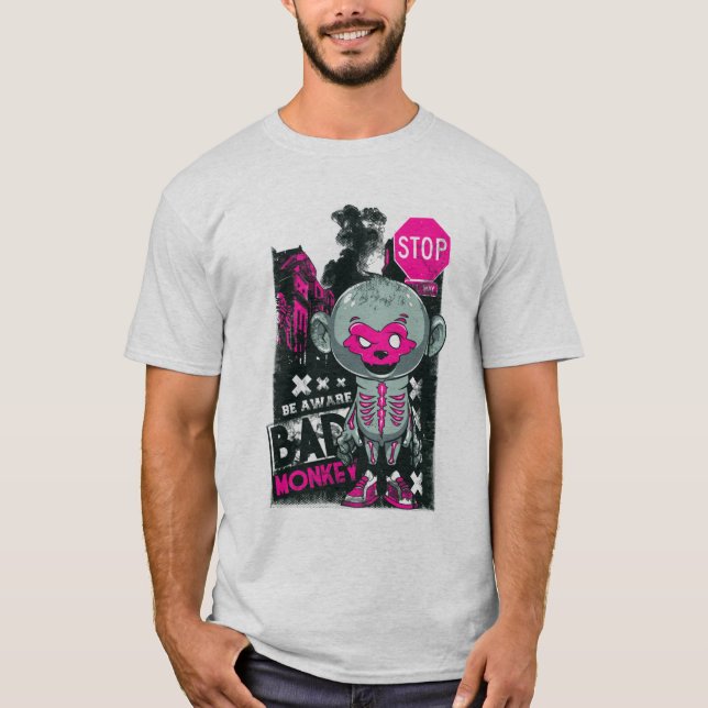 Bad Monkey Street Style - T-Shirt (Front)