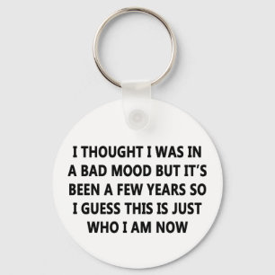 Bad Mood Keychain