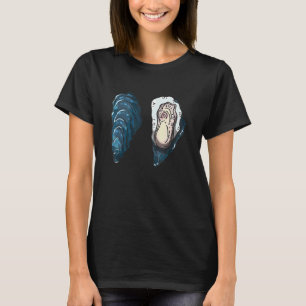 Bad Mother Shucker Beautiful Oyster Shells Oyste T-Shirt