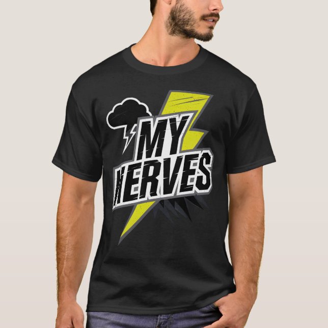 Bad Nerves: Stay Strong T-Shirt (Front)