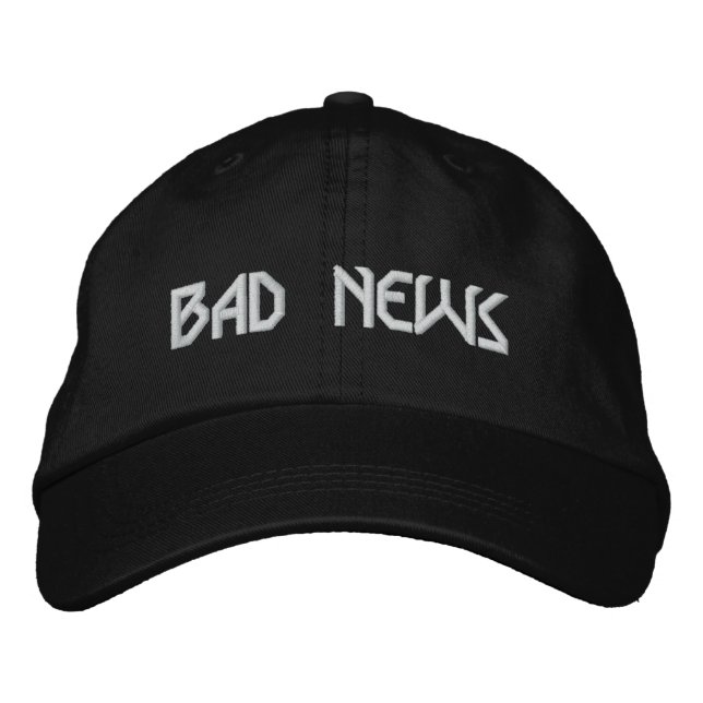 BAD NEWS logo hat (Front)