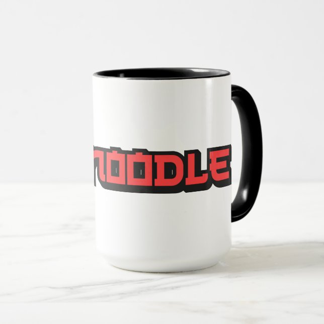 Bad Noodle Mug (Front Right)