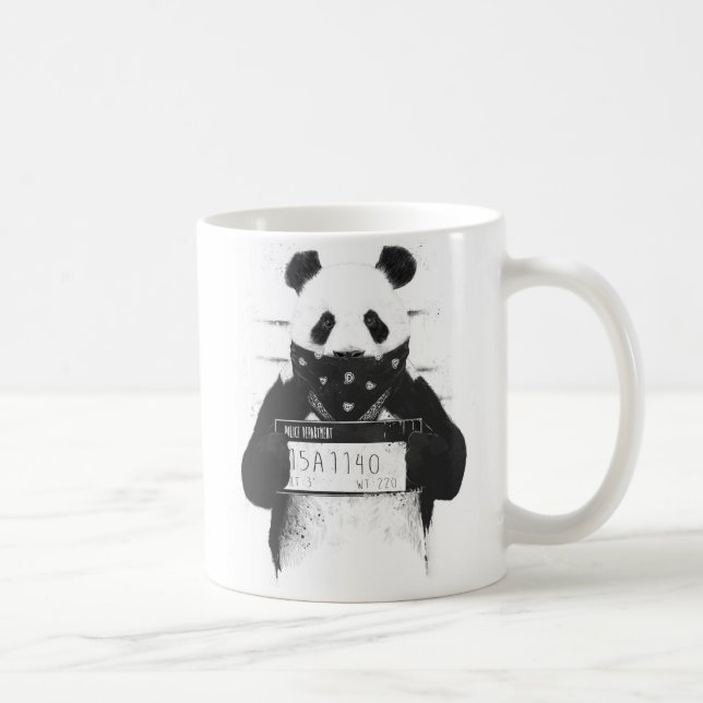 Bad panda coffee mug (Right)
