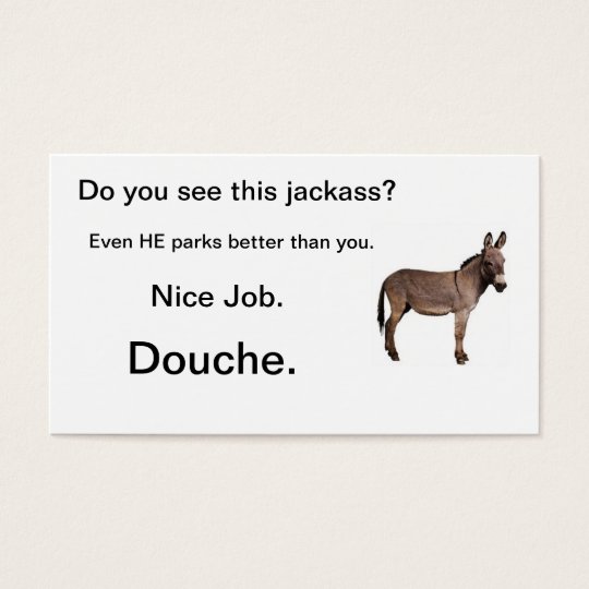 Bad Parking Business Card