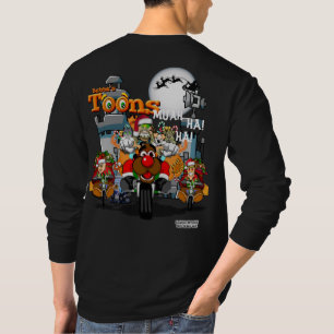 Bad Père Noël et son joyeux T-shirt Elves