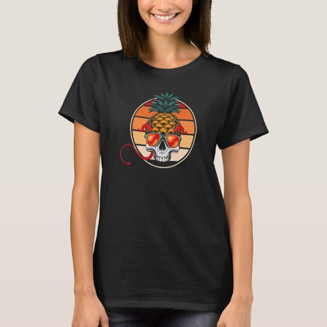 Bad Pineapple Devil Halloween Costume T-Shirt (Front)