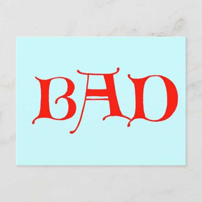 BAD Postcard (Front)