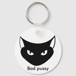 Bad pussy keychain