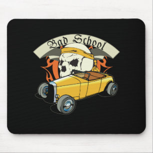 Bad School Hotrod Mouse Pad