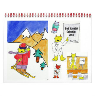 Bad Scientist Calendar 2013