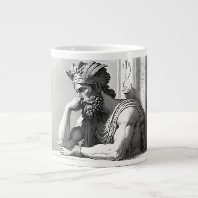 Bad Sign  Large Coffee Mug (Front)