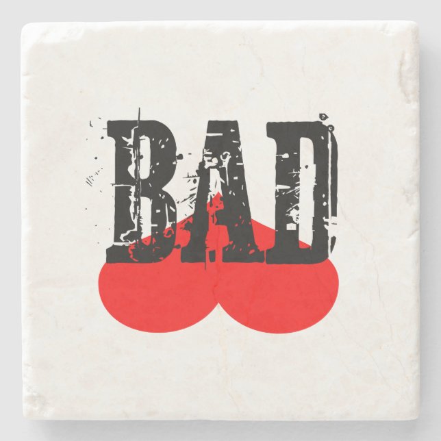 Bad Stone Coaster (Front)