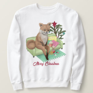 Bad Taxidermy Fox Christmas T-Shirt Sweatshirt