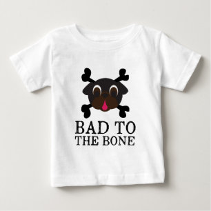 Bad To The Bone Black Pug Bodysuit With Tutu