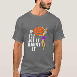 Bad To The Bone Funny Halloween Skeleton Halloween T-Shirt