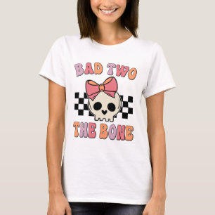 Bad Two The Bone Birthday 2 Years Old Birthday Kid T-Shirt
