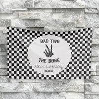Bad Two The Bone Skeleton 2nd Birthday Party