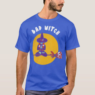 Bad Witch Drôle Sorcière Halloween Tshirt Pièce d'