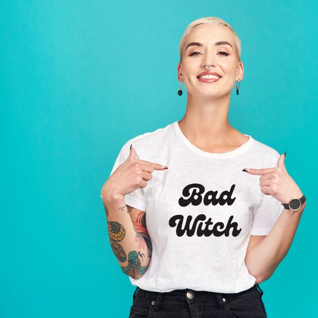 Bad Witch Funny Halloween Tshirt (Creator Uploaded)
