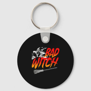Bad Witch Halloween Keychain