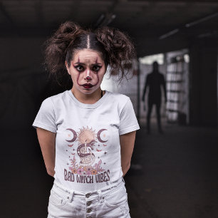 Bad witch vibes Halloween Family Matching T-Shirt