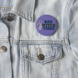 Bad Witch Vibes Witchy Hands 2 Inch Round Button
