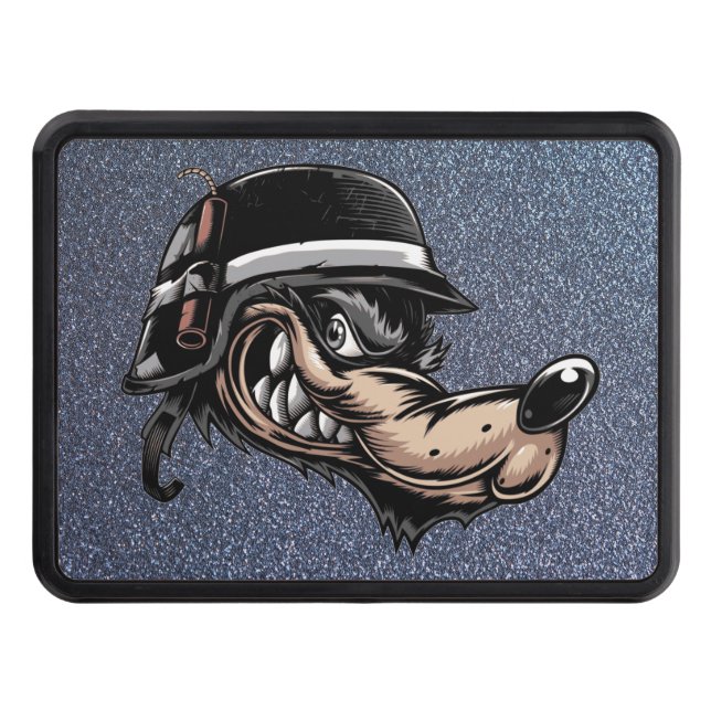Bad Wolf Trailer Hitch Cover (Front)