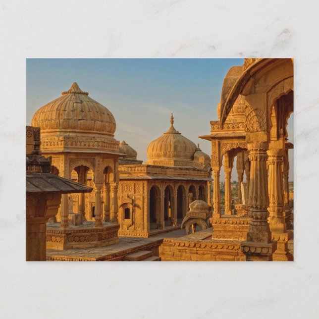 Bada Bagh Chhatris Postcard (Front)
