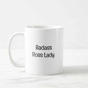 Badass Boss Lady Coffee Mug