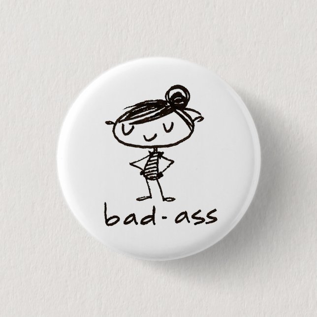 badass button (Front)