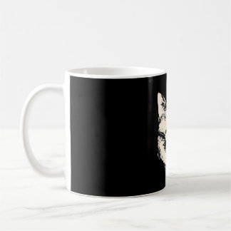 Badass cat with sunglasses cattitude coffee mug