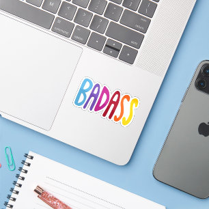 BADASS Colourful Fun Lettering