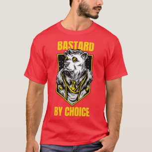 Badass Gangster Bear  T-Shirt