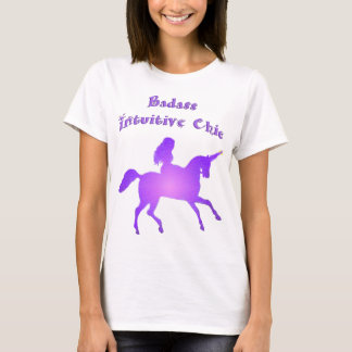 Badass Intuitive Chic with Unicorn T-Shirt