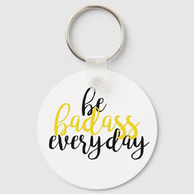 Badass keychain (Front)