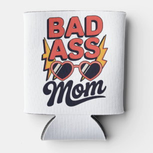 Badass Mom Funny Summer Retro Sunglasses Can Cooler
