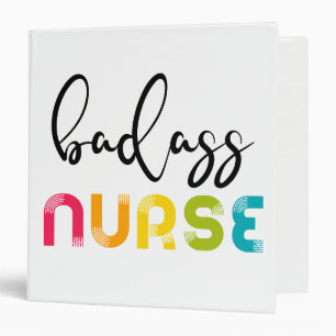 Badass Nurse Binder