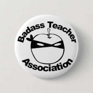 Badass Teacher Association - Ninja Apple pin