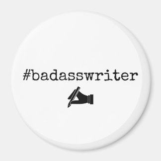 badasswriter circle magnet