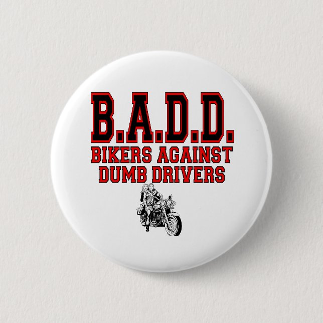badd 2 inch round button (Front)