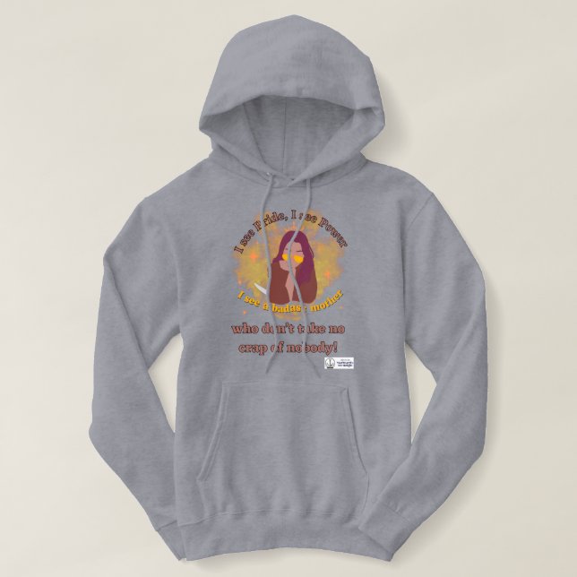 Baddass Mother Sweatshirt (Design Front)